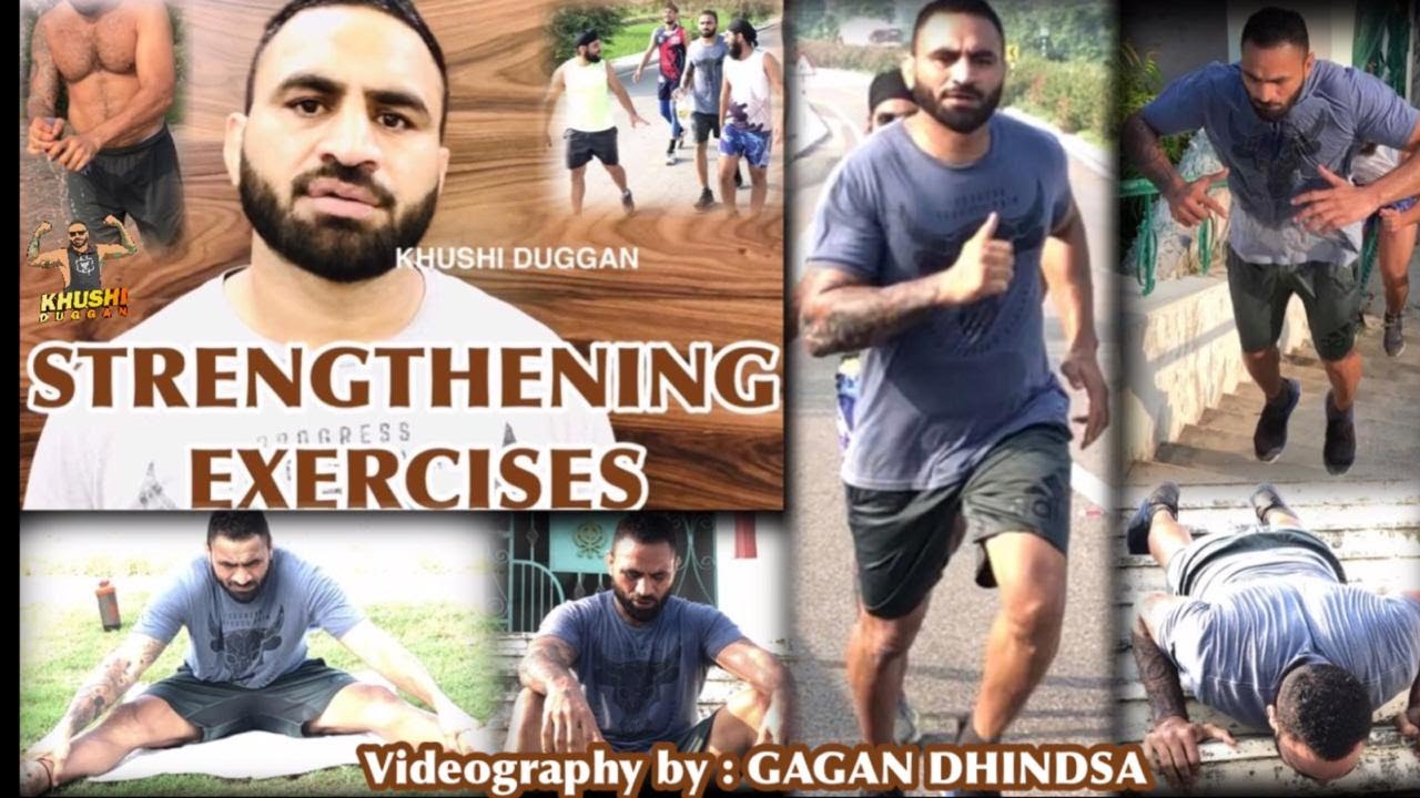 Strengthening Exercise #Khushi Duggan Workout #Workout
