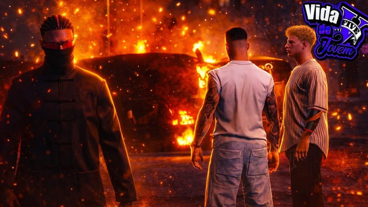 GTA V VIDA DE JOVEM - ELES EXPLODIRAM MEU CARRO, A VERDADEIRA GUERRA COMEÇOU! #EP11