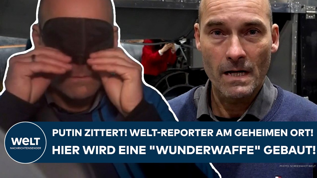 UKRAINE-KRIEG: Putin-Panik! WELT-Reporter am geheimen Ort! Hier wird die 