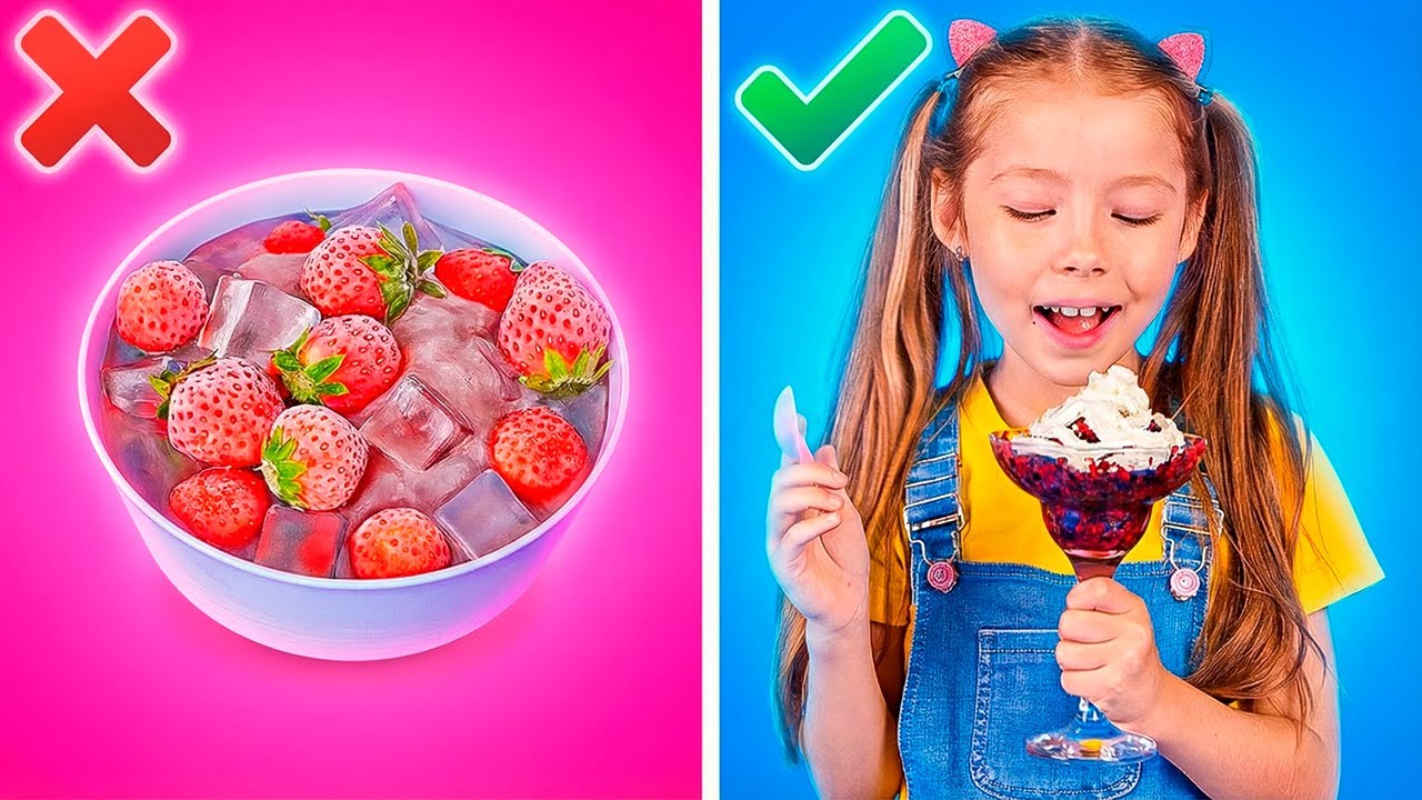 How to Make Strawberry Ice Cream 🍦 and More Easy Kids Fun!