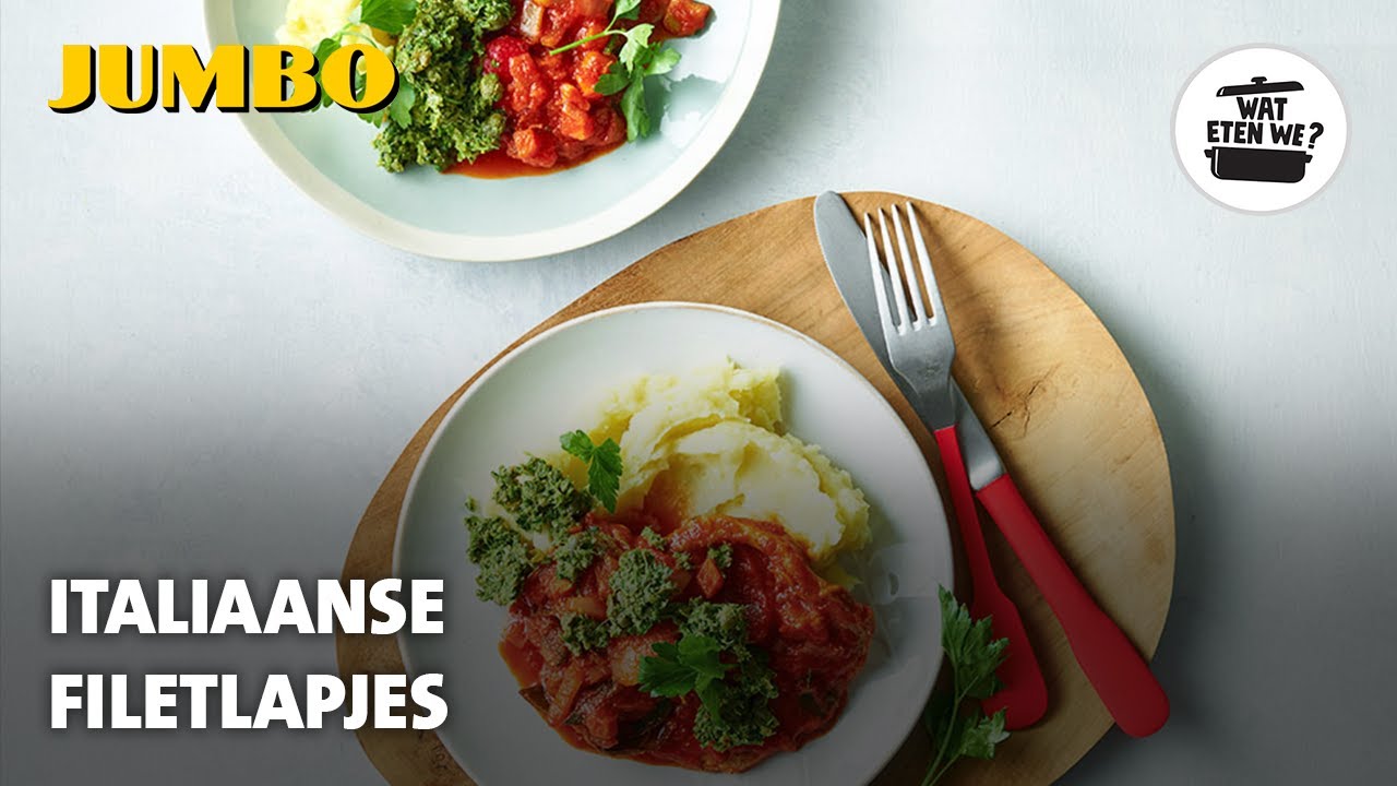 Wat eten we? Italiaanse filetlapjes