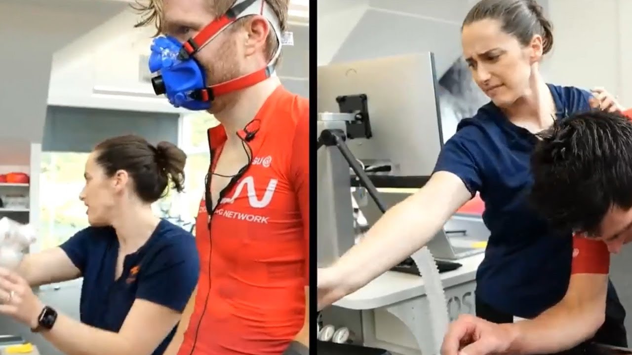 GCN presenters tested with COSMED equipment at a Performance Lab in Boston