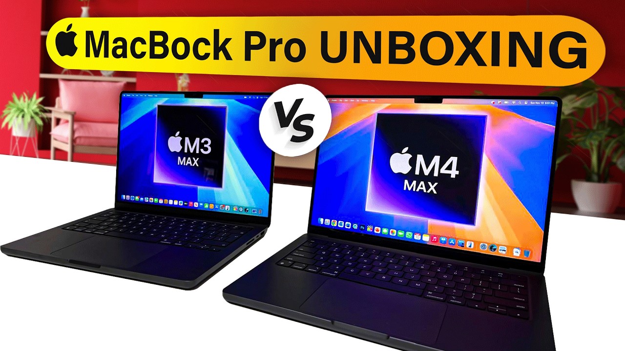 M3 Max VS M4 Max MacBook Pro - The REAL Upgrade Decision!