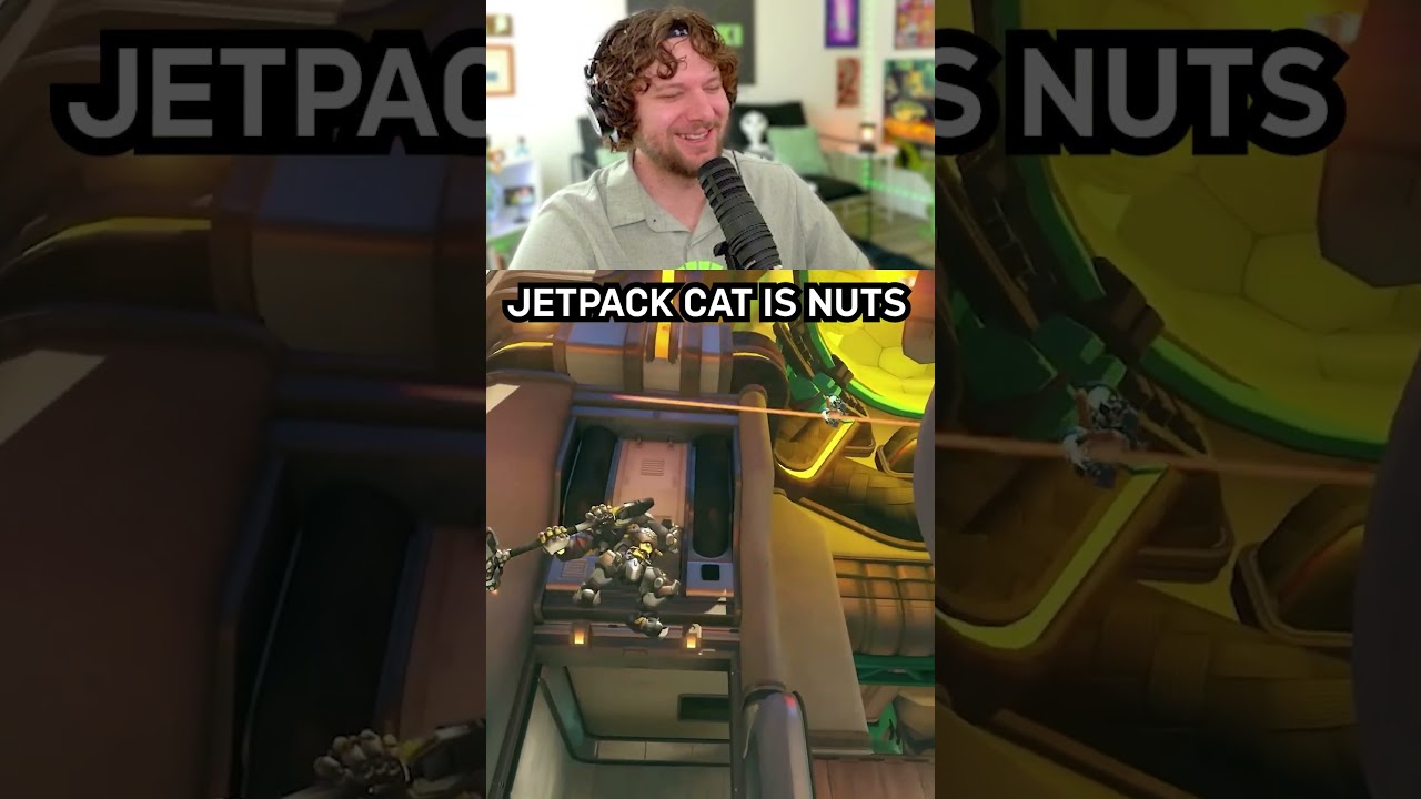Jetpack Cat is NUTS | Overwatch