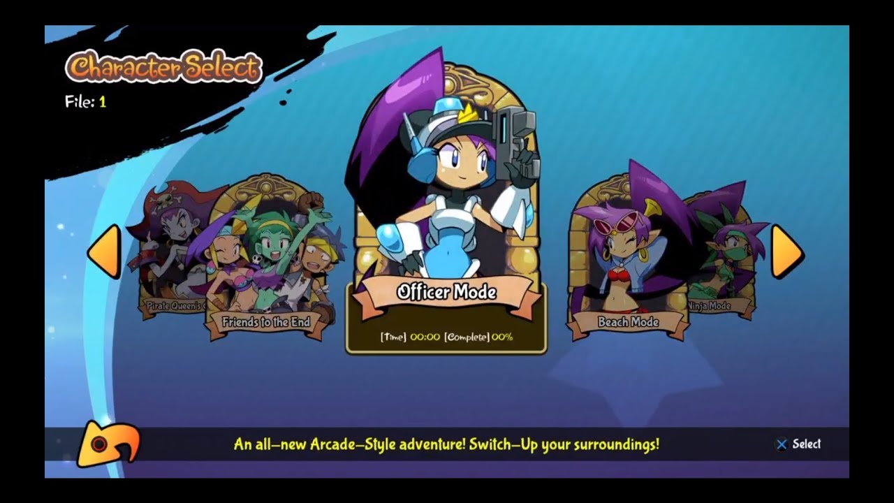 Shantae: Half-Genie Hero [Officer Mode]