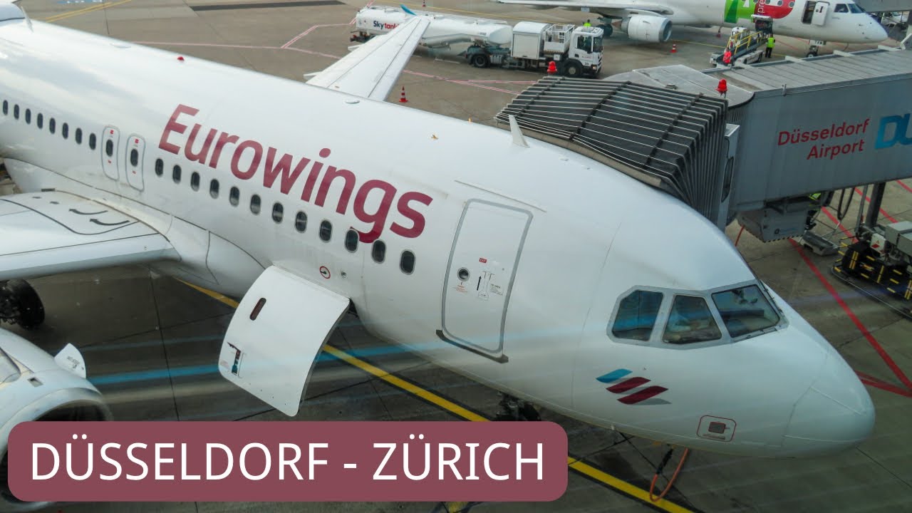 TRIPREPORT | Not so cheap! | Eurowings | Airbus A319 | Düsseldorf (DUS) - Zürich (ZRH) | Economy 