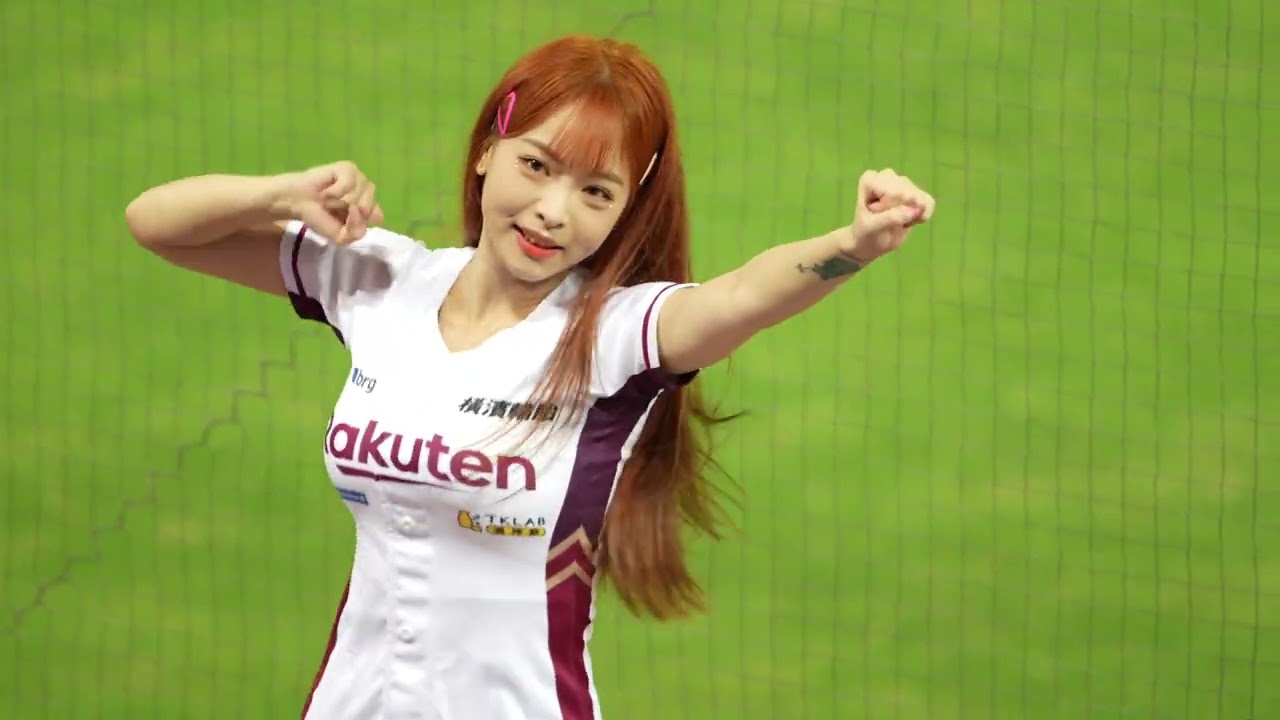 [4k60p] 230808 心韻 Cheerleader fancam Rakuten Girls #樂天女孩#치어리더 #라쿠텐걸스
