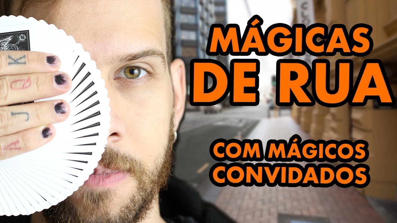 MÁGICA DE RUA feat. Caio Martins, Rafael Arcanjo e Escolha uma Carta