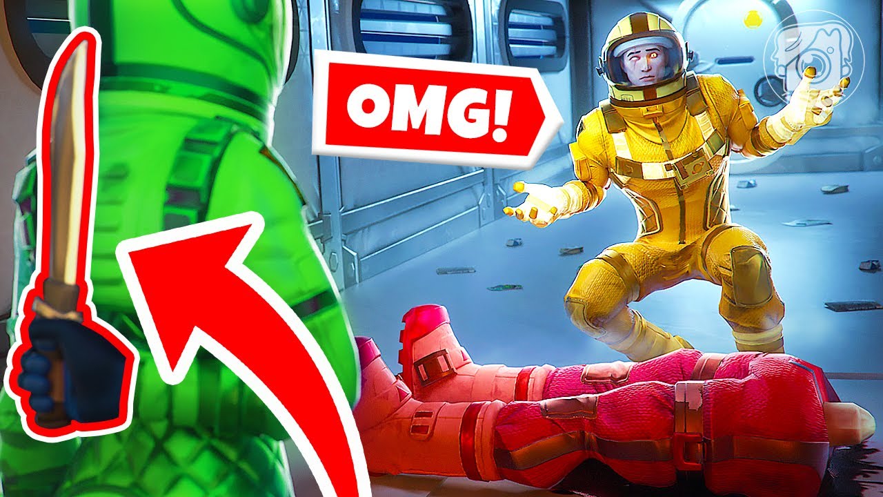 PLAYING AMONG US in FORTNITE?! (Fortnite Challenge)