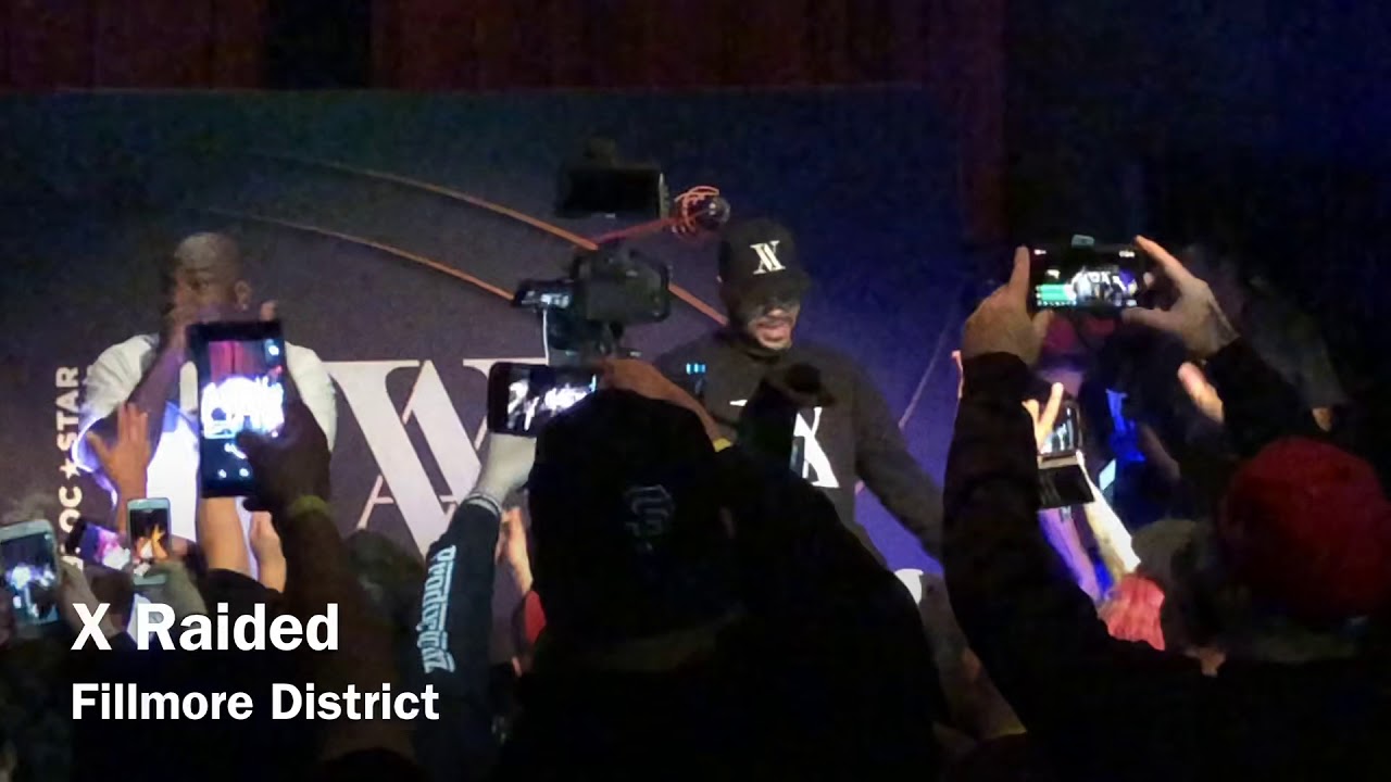 X Raided 1st show San Francisco California Dreaming tour