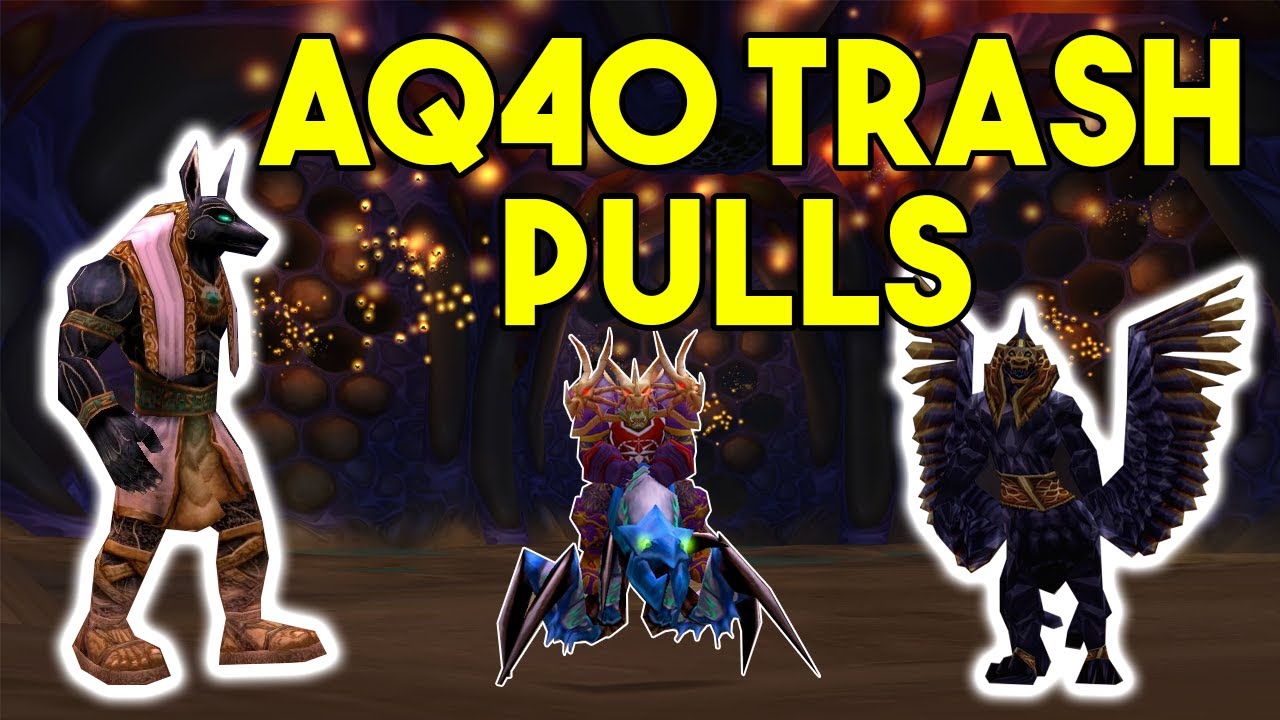 AQ40 Trash Pulls Guide Hunter POV - Temple of Ahn’Qiraj Classic WoW