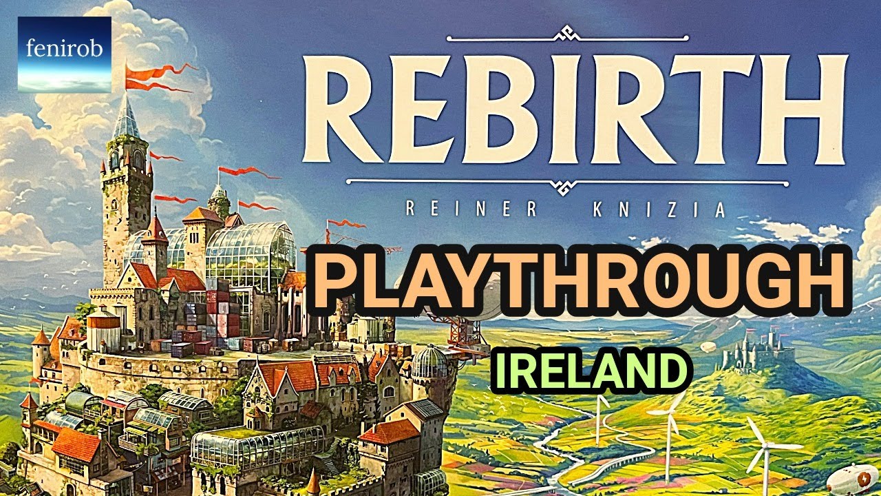 Rebirth Board Game | Playthrough | Ireland