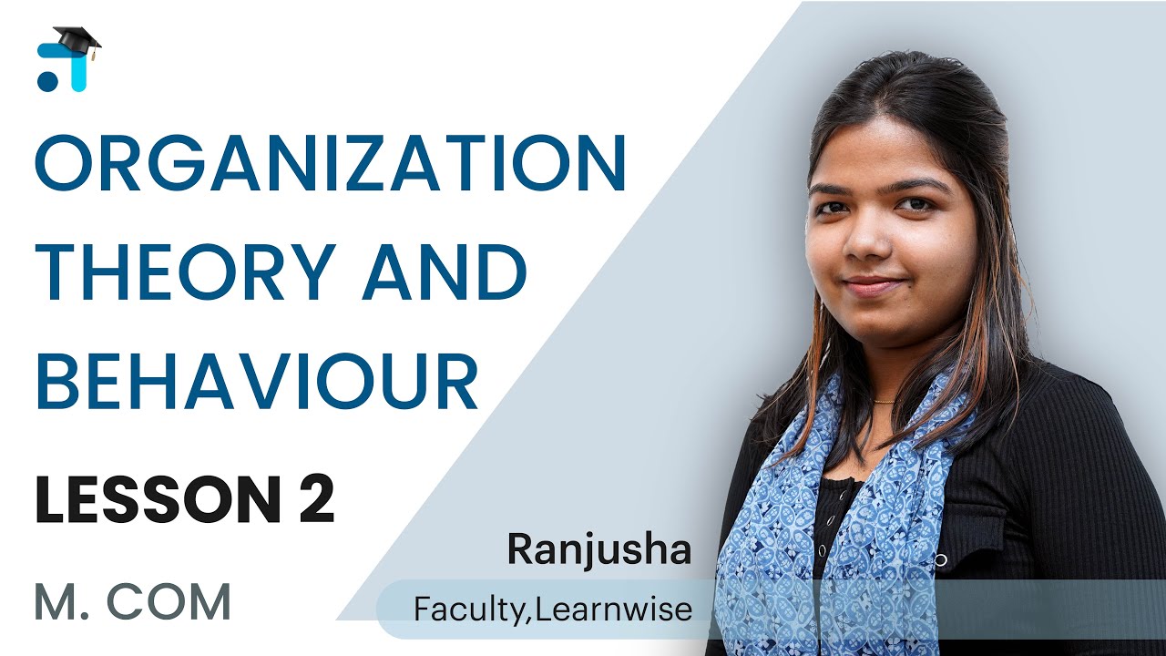 Lesson 2 (BLOCK I) | Organization Theory and Behavior | MCO-1 | M.COM | Kerala's no.1 IGNOU Coaching