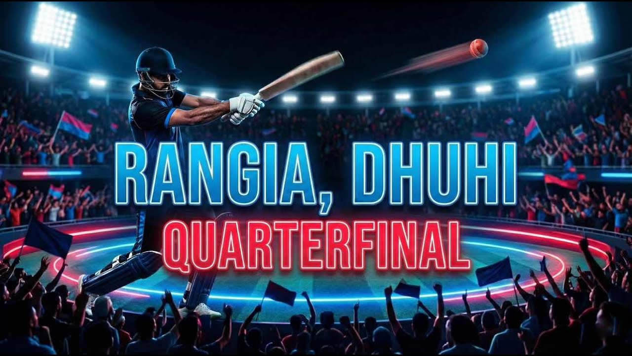 3rd QUARTER FINAL | Dhuhi Cricket Tournament, Rangia |