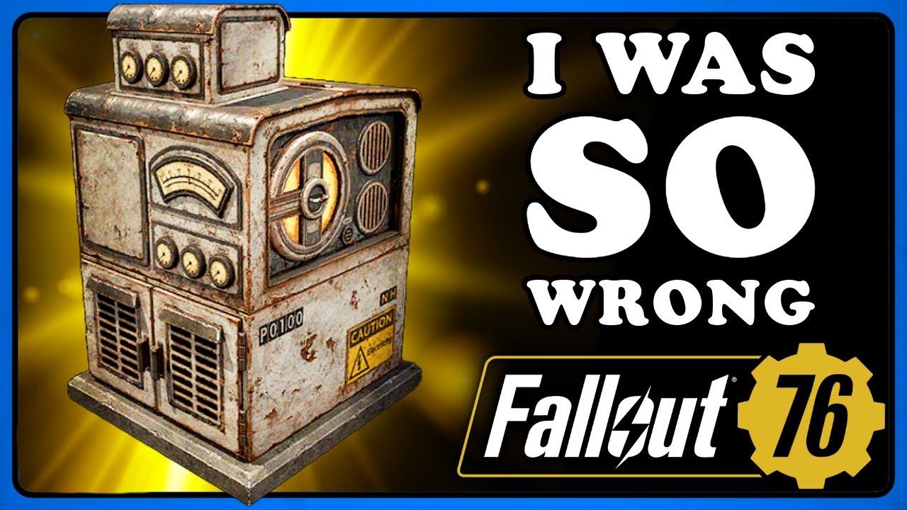 Fallout 76: Utility Box Generator - One Thing You Don't Want to Miss!