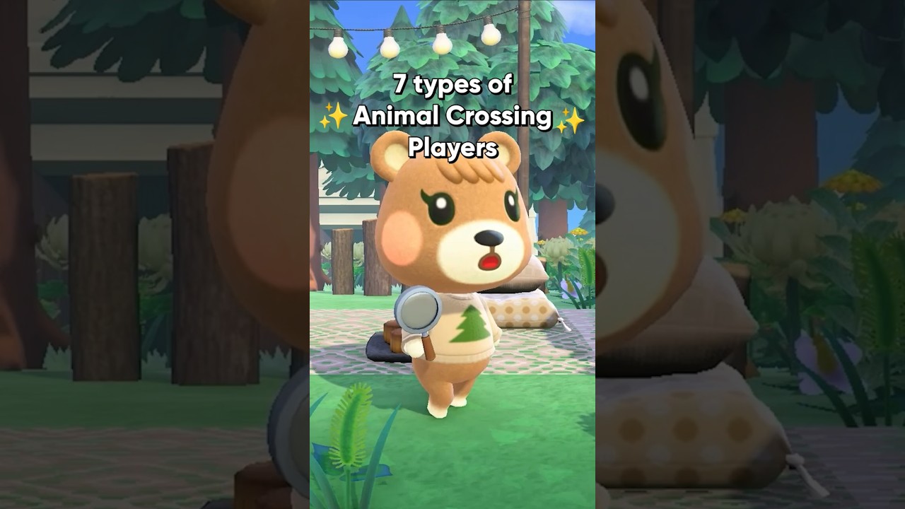7 Types of Animal Crossing Players | Designer  #acnh #animalcrossing #cozygaming