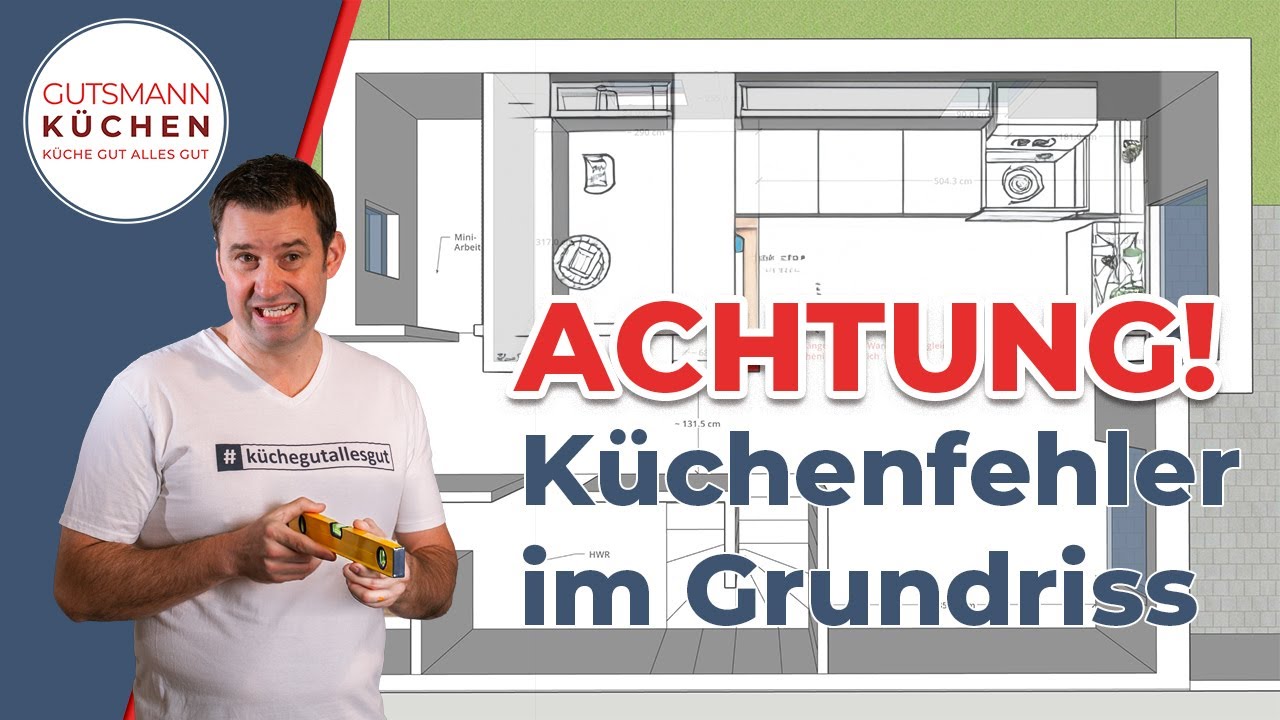 20 m² Küche auf 12 m² planen? So geht’s! | Clevere Grundriss-Tipps für kleine Küchenräume