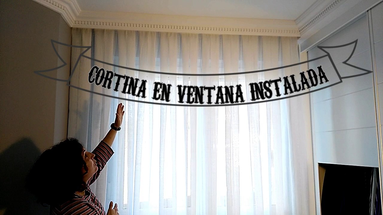 Instalar cortinas y rieles por Cortinasymas