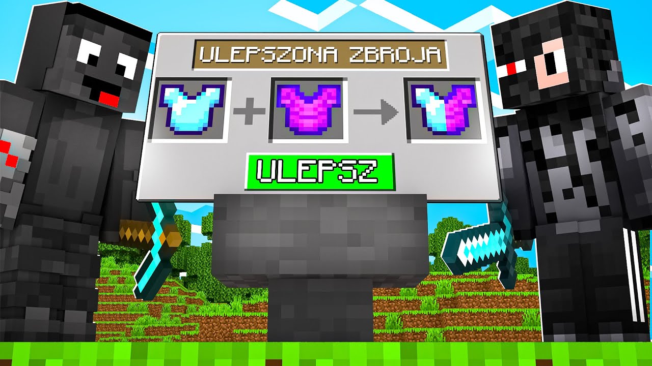 Minecraft, ale MOŻESZ ULEPSZYĆ DOWOLNY ITEM...