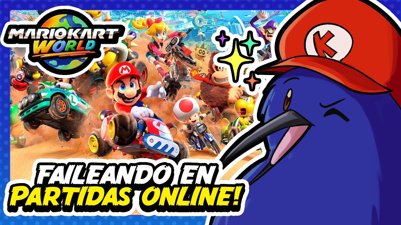 Nochecita de War y partidas Online de Mario Kart World