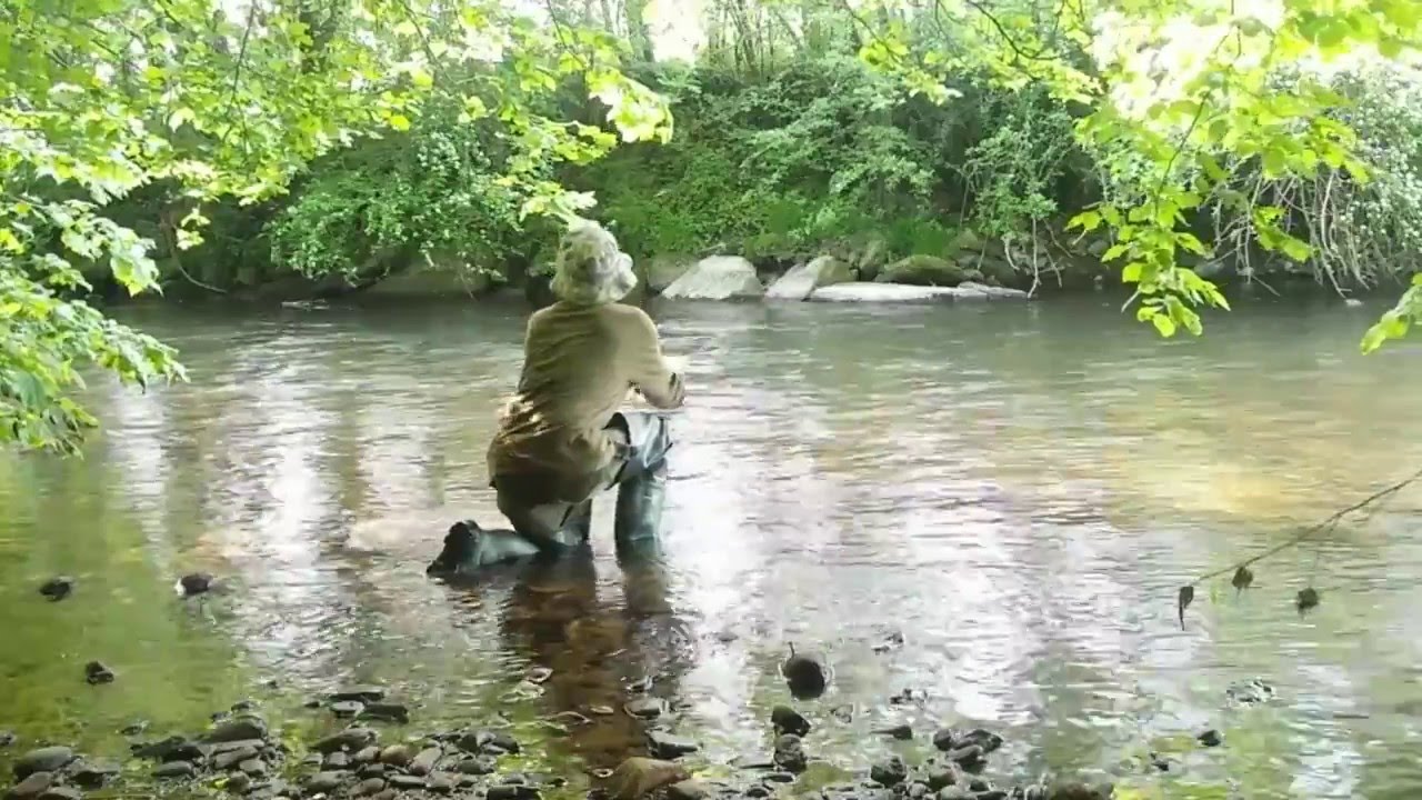 Pêche de la Truite Fario au Vairon mort manié à la Godille, par Fario