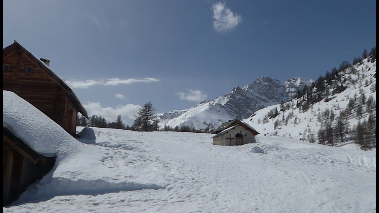 Refuge de Buffere le retour 21 03 24