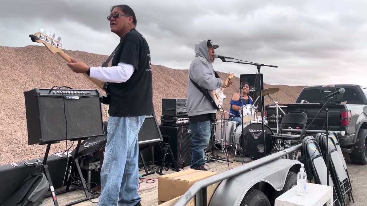 Corderick Shay @ Morning outreach in Sheep Springs NM