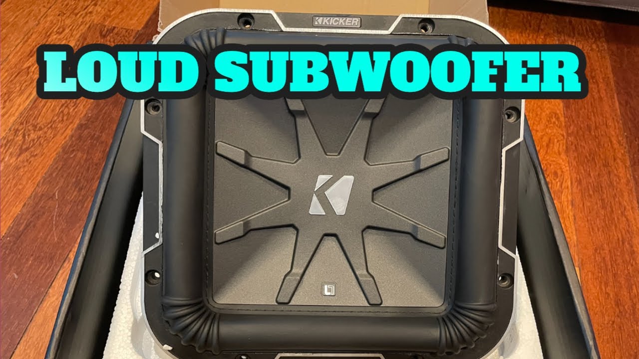 *LOUDEST SUBWOOFER* 1500 WATT Kicker L7 Q Class #caraudio  #KickerL7 #Qclass #subwoofer