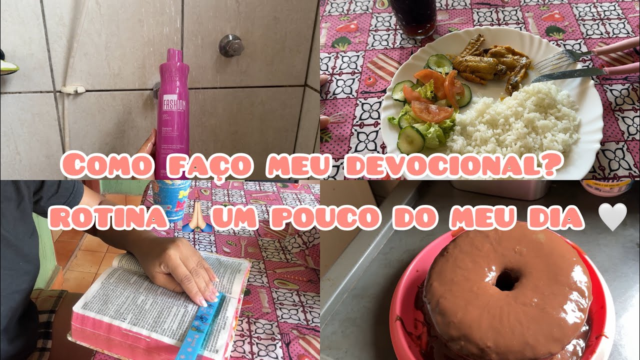 COMO FAÇO MEU DEVOCIONAL ?ROTINA DA MANHÃ ❤️Sara Cristina 