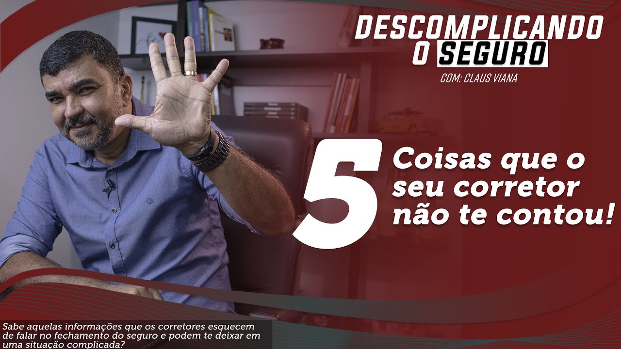 5 coisas que o seu corretor não te contou.