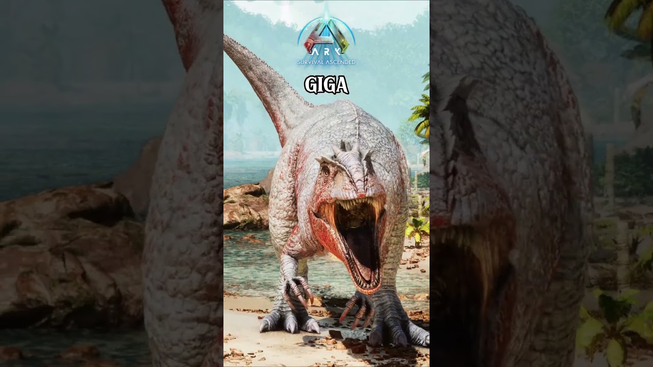 ARK ASCENDED VS PATH OF TITANS PART 5 #shorts #ark #sigma