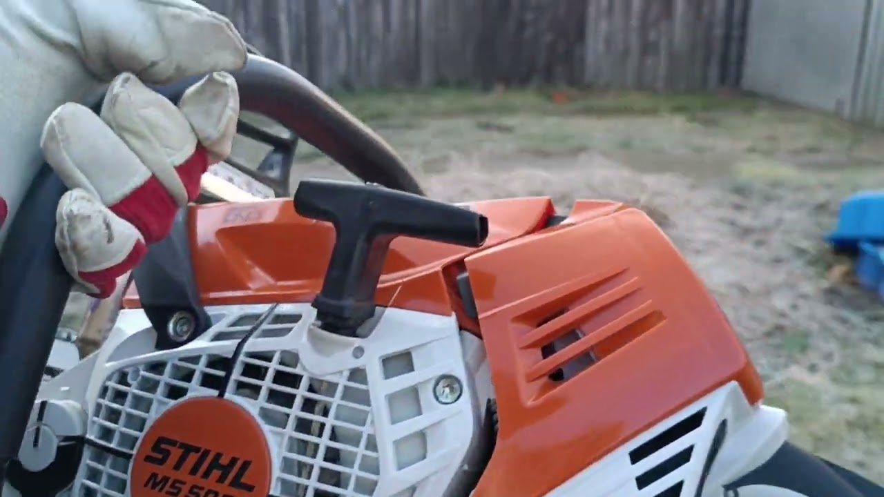 STIHL GÉPEIM HIDEG INDÍTÁSA!