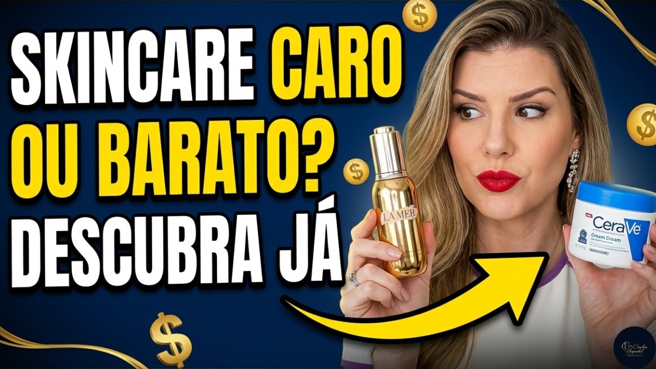 FINALMENTE REVELADO: A VERDADE sobre SKINCARE BARATO! Onde Pagar Barato e Onde NÃO ARRISCAR