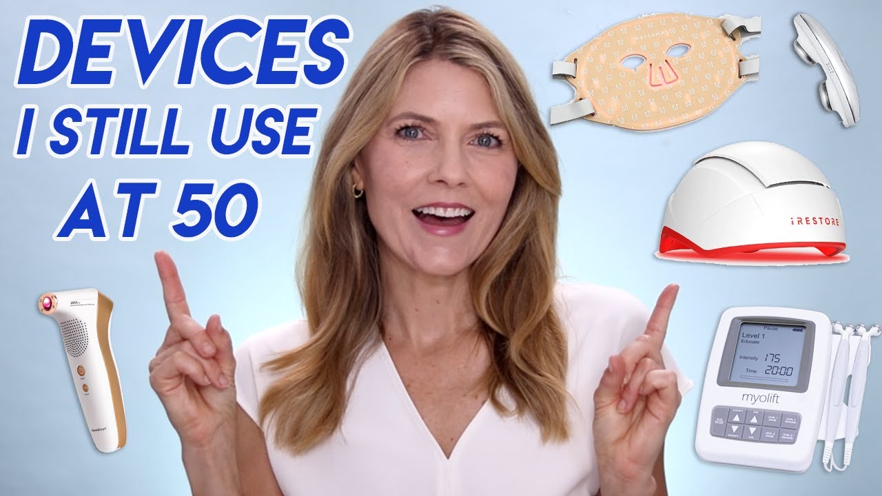 2025 Beauty Device Routine for Mature Skin to Tackle Jowls, Wrinkles, Sagging, Melasma, and More!