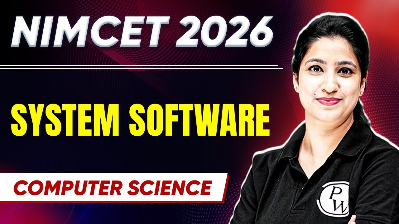 NIMCET 2026 System Software | Computer Science | NIMCET 2026 #nimcetentrance