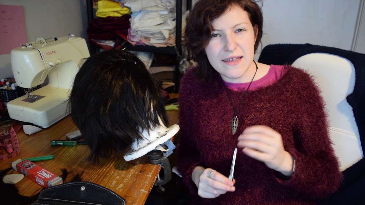 Wig tutorial - thinning or thickening a wig