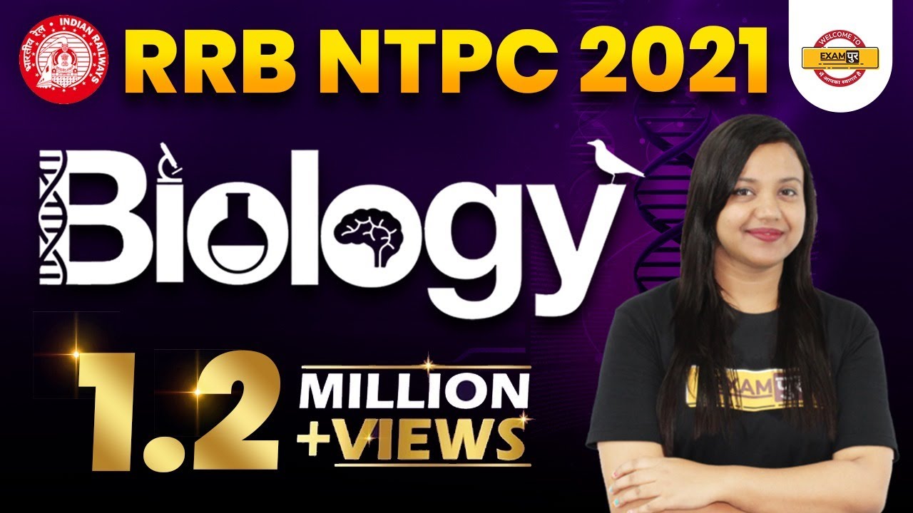 RRB NTPC-JE/SSC JE/CBT - 1| Science | Biology | By Amrita Ma'am | Introduction Of Biology