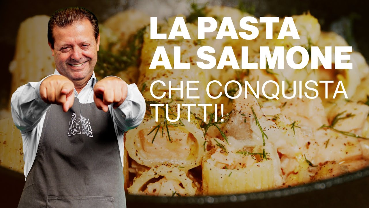 MEZZE MANICHE AL SALMONE: Cremose, Veloci, Raffinate! 🐟🍝
