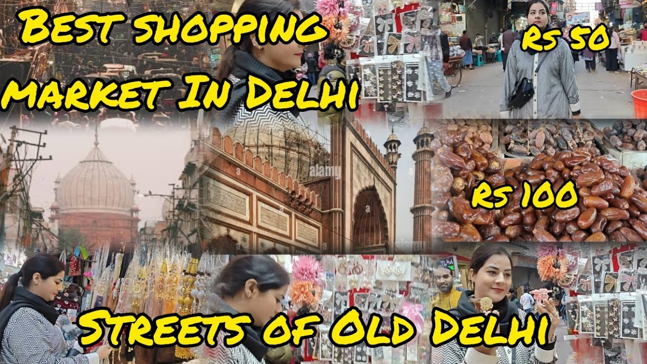 Streets of Old Delhi || Purani Dilli || Jama Masjid Vlog || 