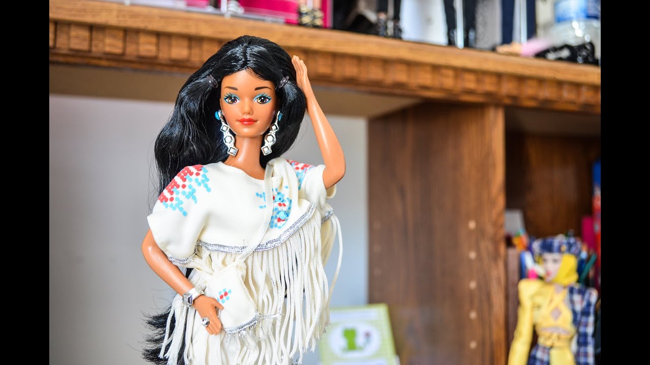 Native American Barbie Unboxing y Review