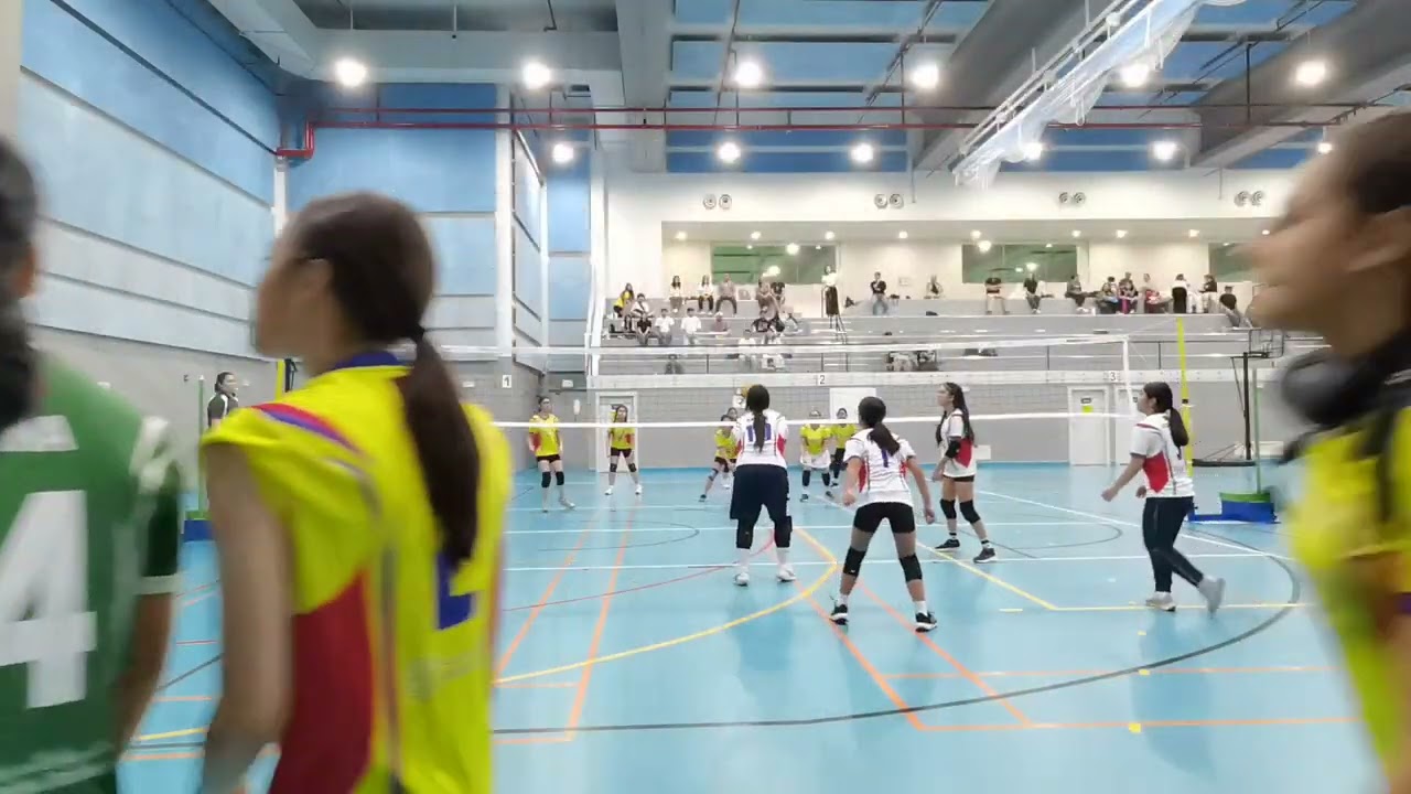The 8th Xpats Juniors Volleyball Tournament - Rookies White vs Yellow (R2)