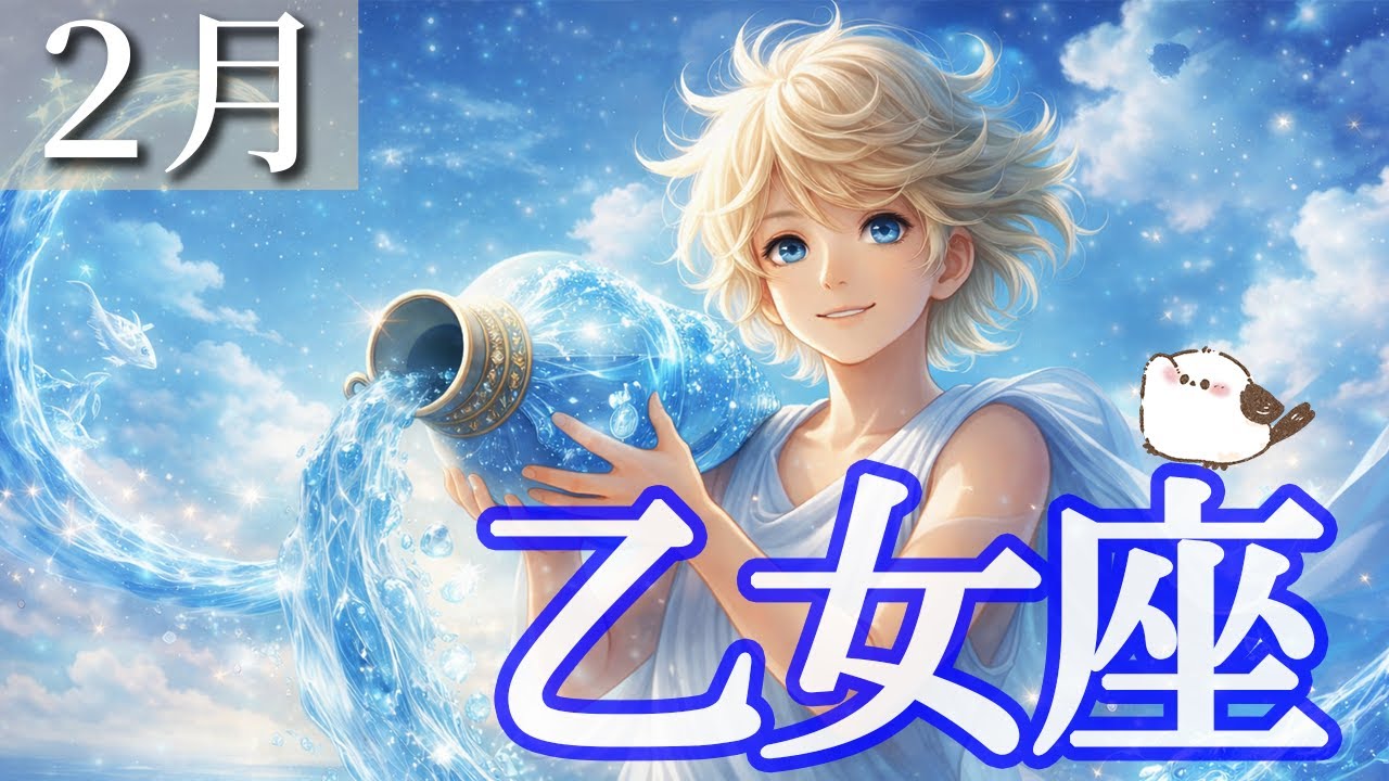 【乙女座】頑張りすぎないで！あなたの２月の運勢【西洋占星術】