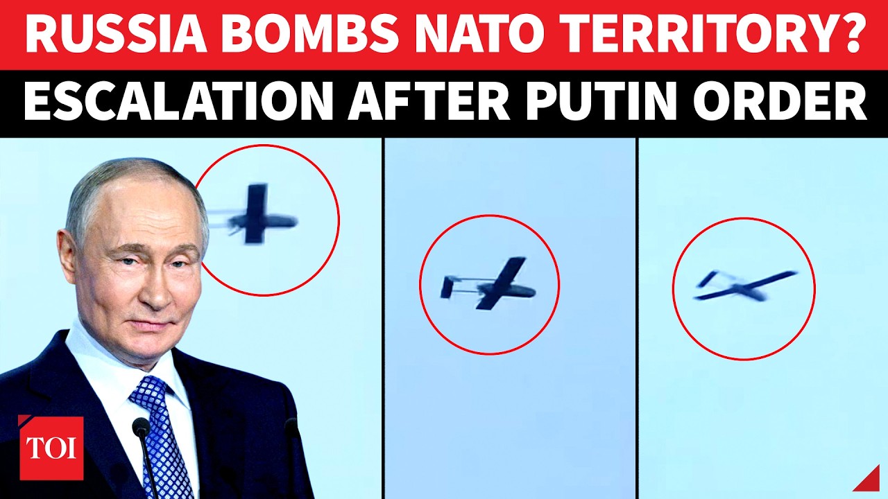 Russia Launches 'IRAN STYLE' Attack? Putin 'Bombs' NATO Oil Facility After 'EVACUATE KYIV' Warning