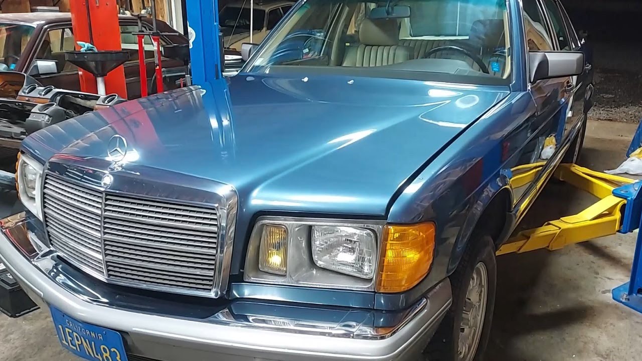 Mercedes 300SD 1982 года — Часть 2. Первоначальный осмотр и чистка