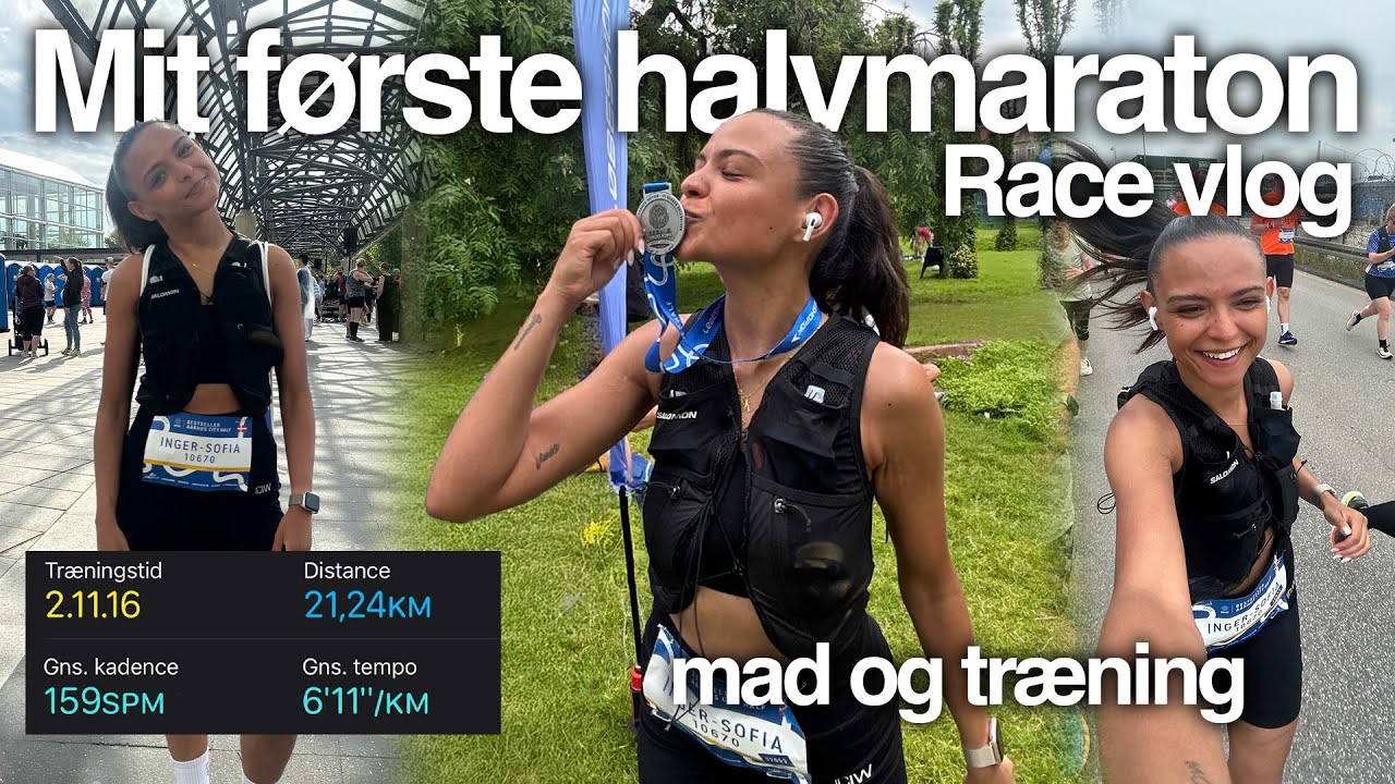 Mit f&oslash;rste halvmaraton