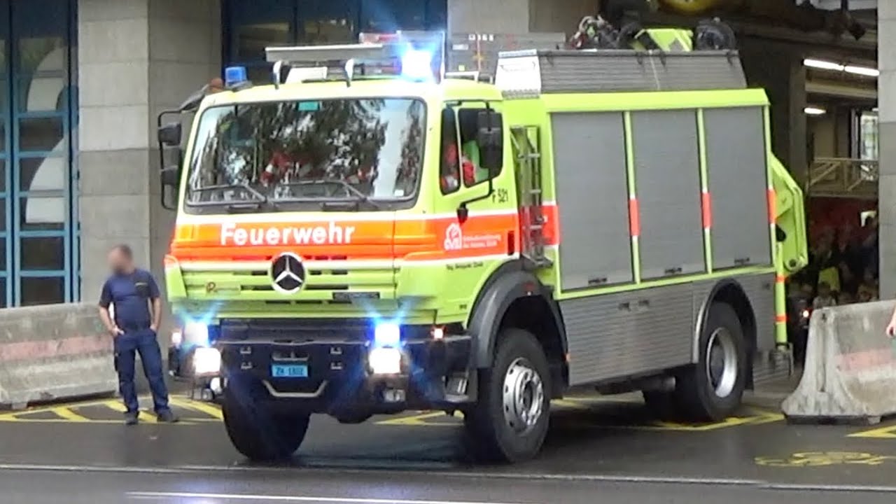 [Pionier-Fahrzeug] Einsätze für Feuerwehr und Polizei Zürich