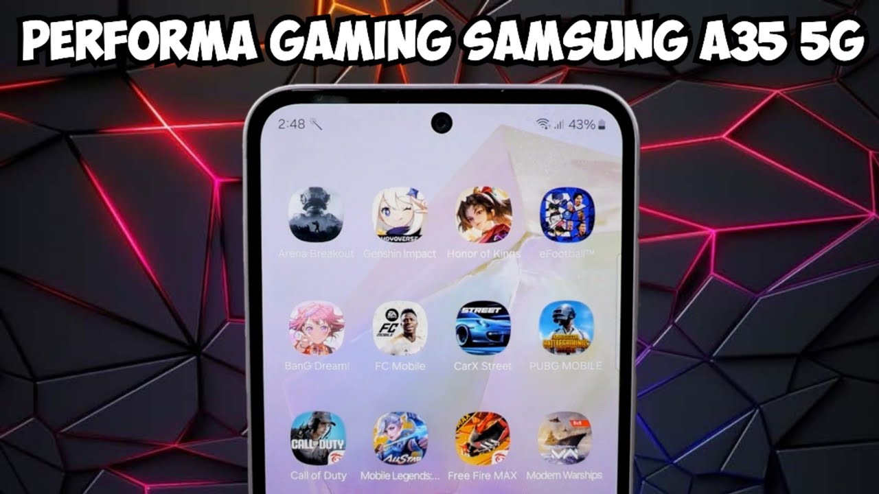 EXYNOS SUDAH GA BISA DIANGGAP REMEH!! SIKSA GAMING SAMSUNG GALAXY A35 5G