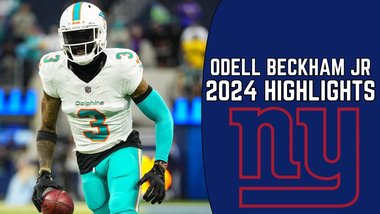 Odell Beckham Jr. Highlights 🔥 | Welcome Back to the Giants