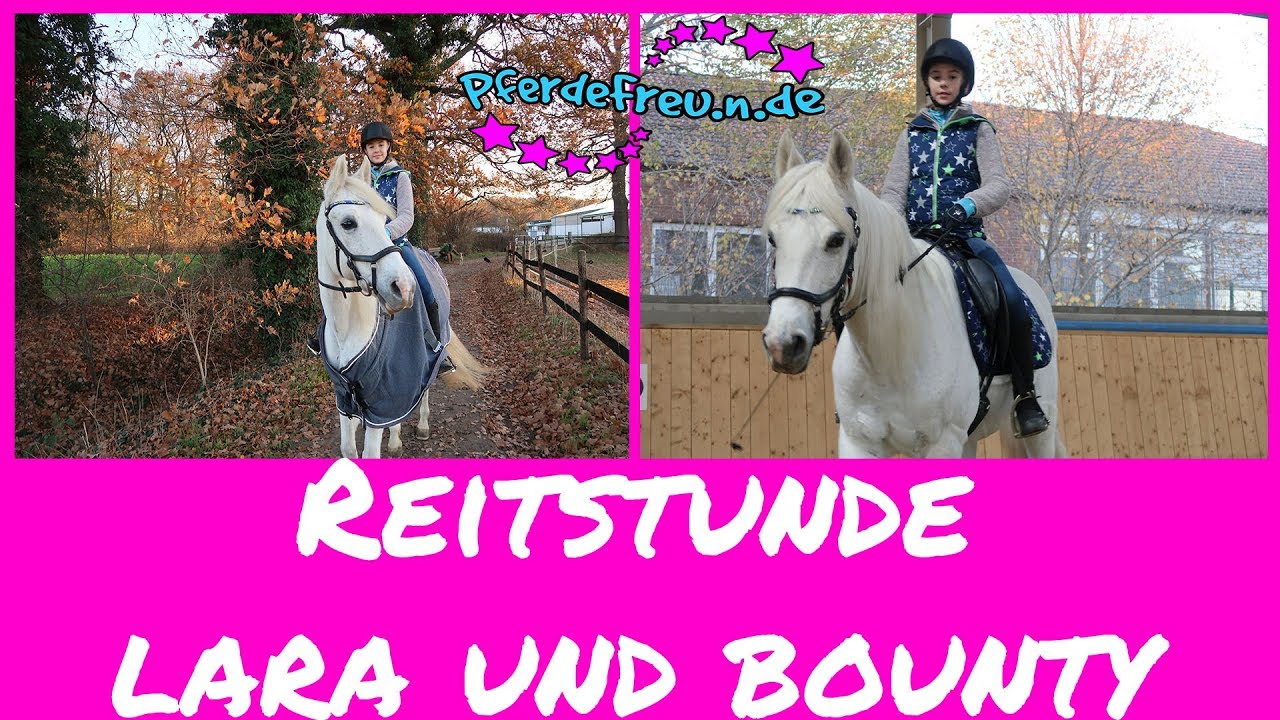 Lara und Bounty [ Pferde Freu.n.de ] Pony Reitstunde