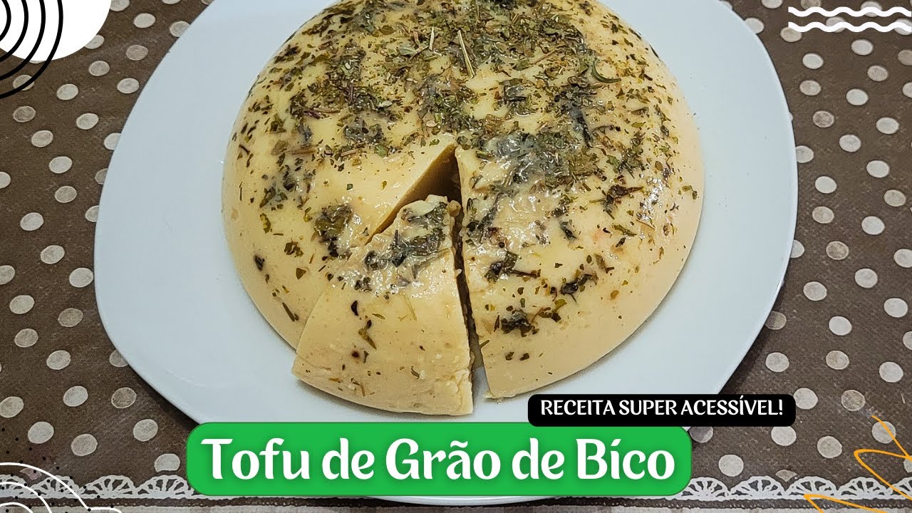 Receita de Tofu de Grão de Bico - Tofu Birmanês